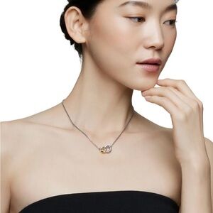 David Yurman Silver and Gold Necklace